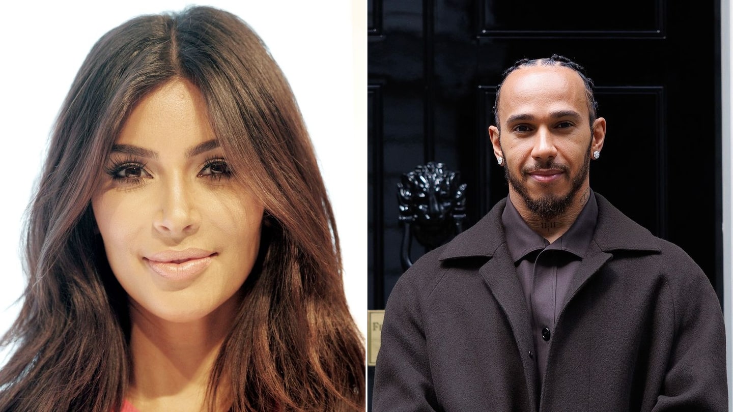 Kim Kardashian and Lewis Hamilton both chose Saint Laurent for the Lucas Museum opening