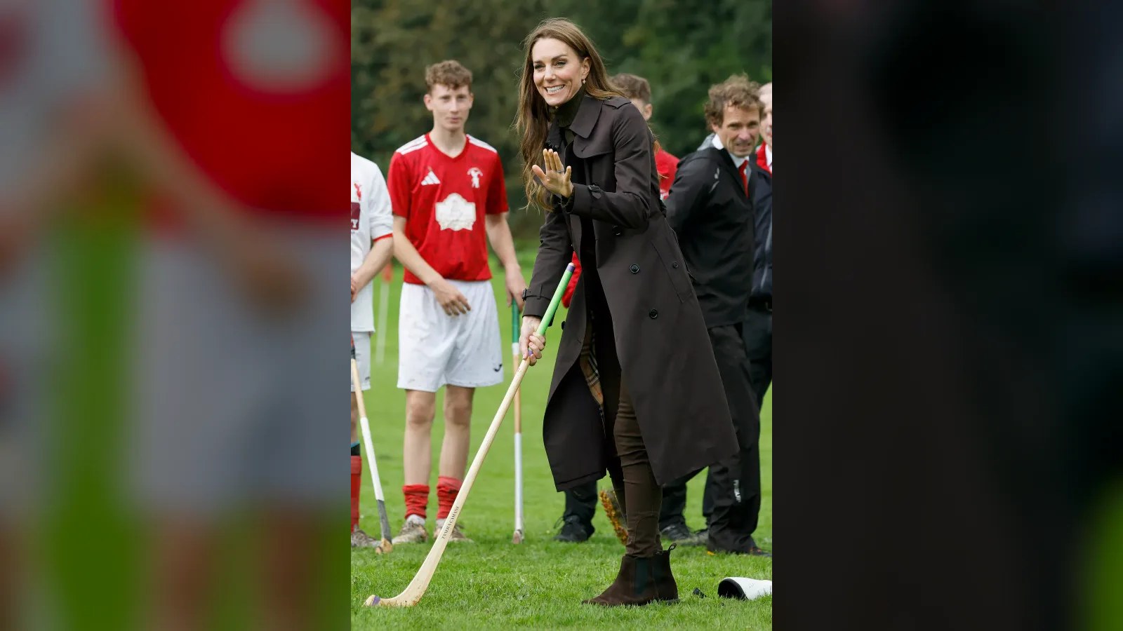 Kate Middleton held a final penalty shootout on the Isle of Bute amid another scandal