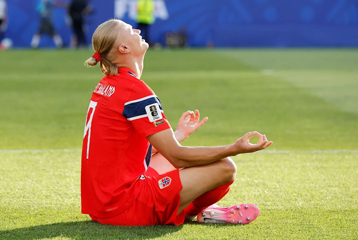 Haaland Joins Elite Club With Two-Goal World Cup Debut
