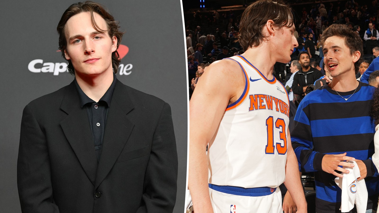 New York Knicks star Tyler Kolek reveals A-lister he wants on celebrity row after Timothée…